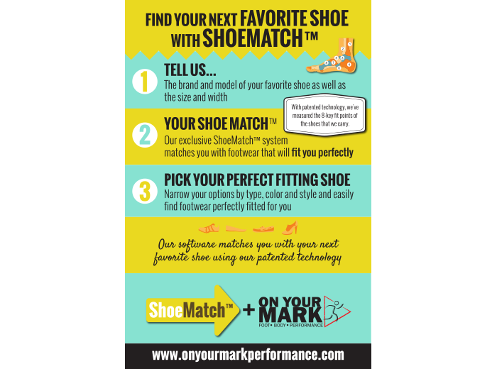 On Your Mark In-Store Poster